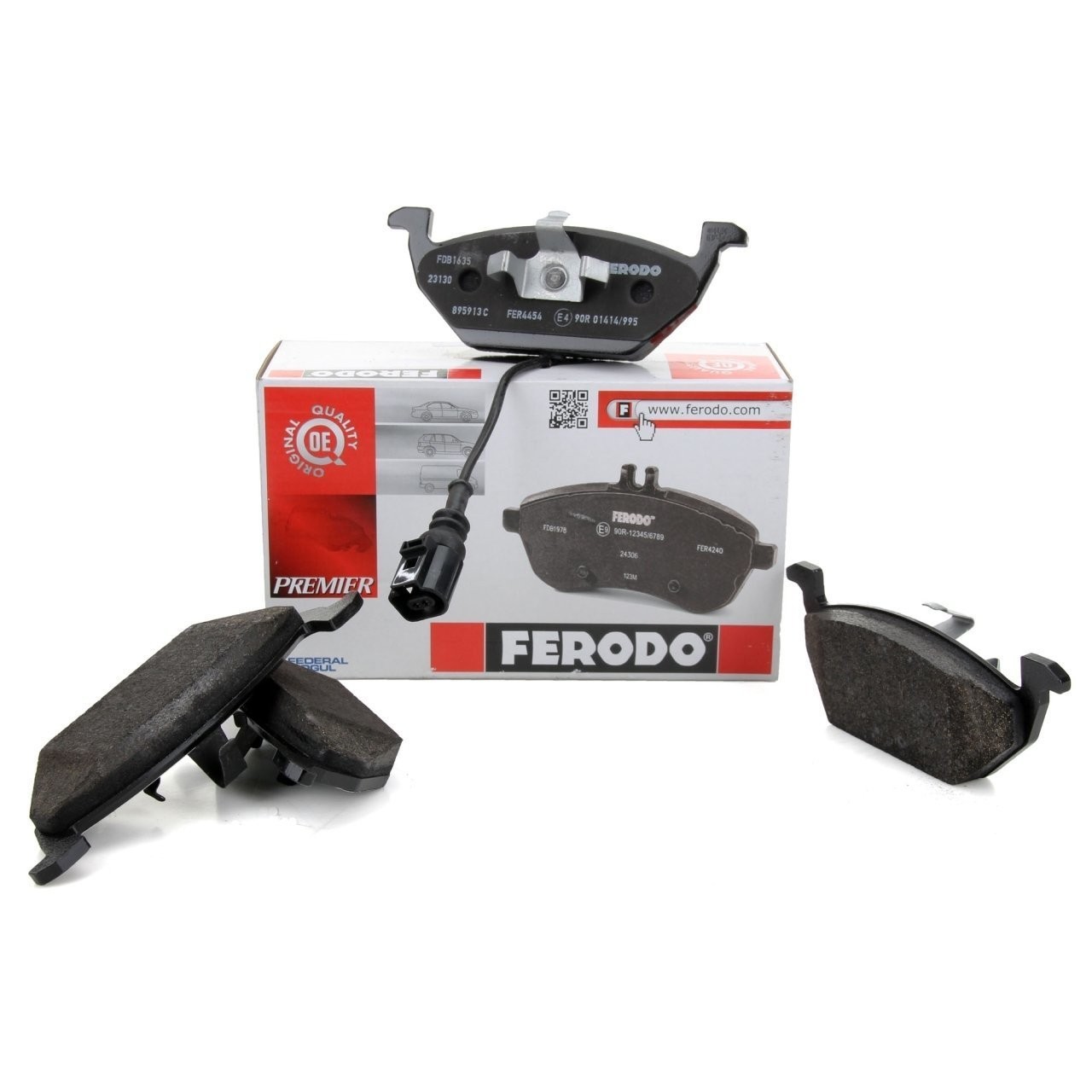 FERODO FDB1635 | Volkswagen Polo 2003-2009 Ön Fren Balatası
