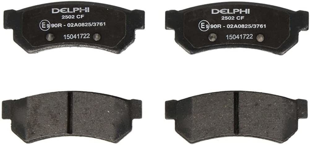 DELPHI LP2502 | Chevrolet Lacetti Arka Fren Balatası 2007-2012 Modele Uygun
