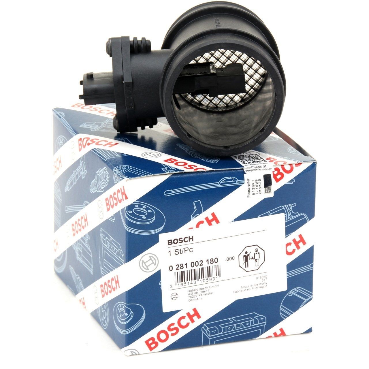 BOSCH 0281006756 | Opel Combo C 1.7 Dizel (Y17DT) Hava Debimetresi 0281002180