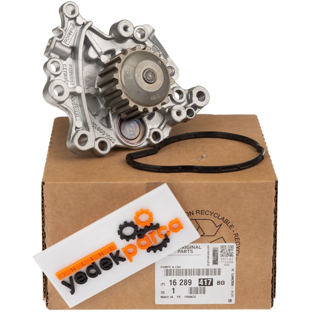 PSA 1628941780 | Peugeot 3008 1.5 Bluehdi Devirdaim Su Pompası Orijinal