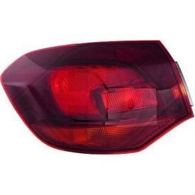 TYC 11-B876-01-2B | Opel Astra J SW Sol Dış Stop Lambası Koyu