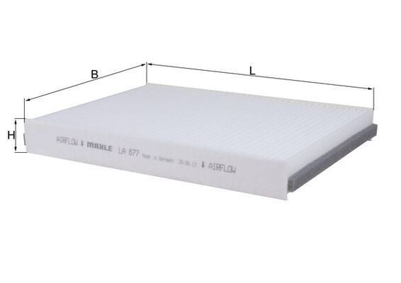 MAHLE LA877 | Polen Filtresi 13-C-Seri (W205-S205-C205)