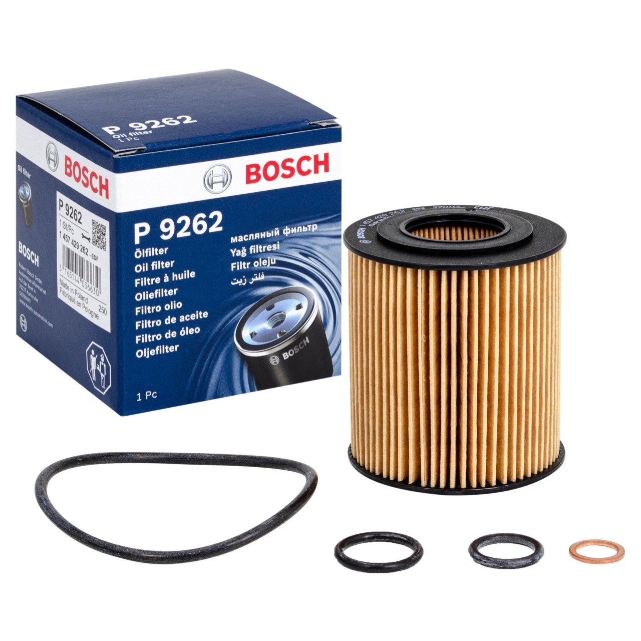 BOSCH 09864B7018 | Bmw E46 Kasa 316i (2002-2006) Yağ Filtresi