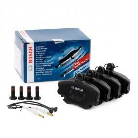 BOSCH 0986495212 | Renault Symbol 2006-2008 Ön Fren Balata Takımı