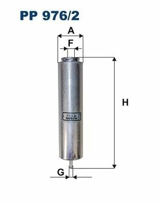 FILTRON PP976-2 | Mazot Filtresi 04-1-Seri-3-Seri (E81-E87-E46)