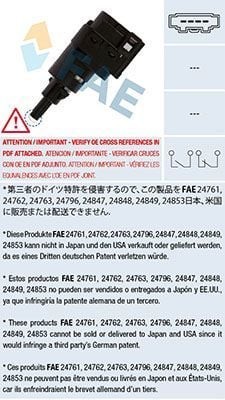 FAE 24763 | Fren Müşürü Polo-Cordoba-Ibiza Siyah