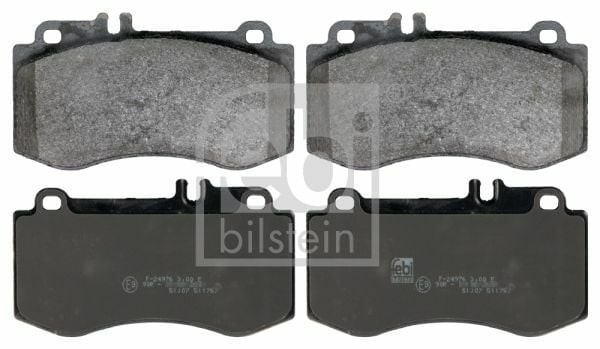 FEBI BILSTEIN 116131 | Fren Balatası Ön X218 14-17 C218 14-17 W212 13-15 S212 13-16