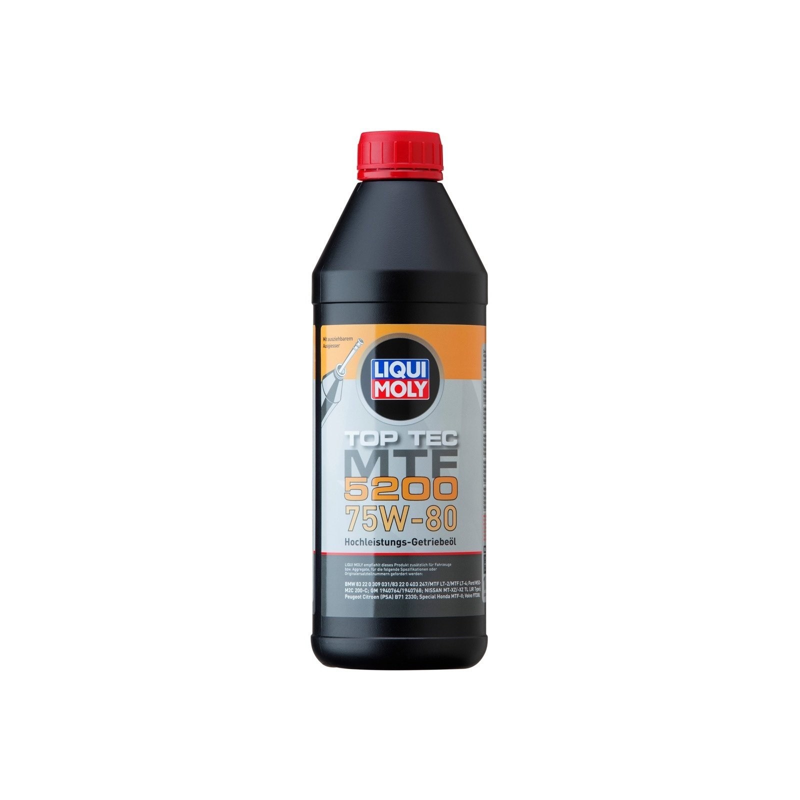 LIQUI MOLY 21688 | Top Tec MTF 5200 75W-80 Şanzıman Yağı 1 Litre (20845)
