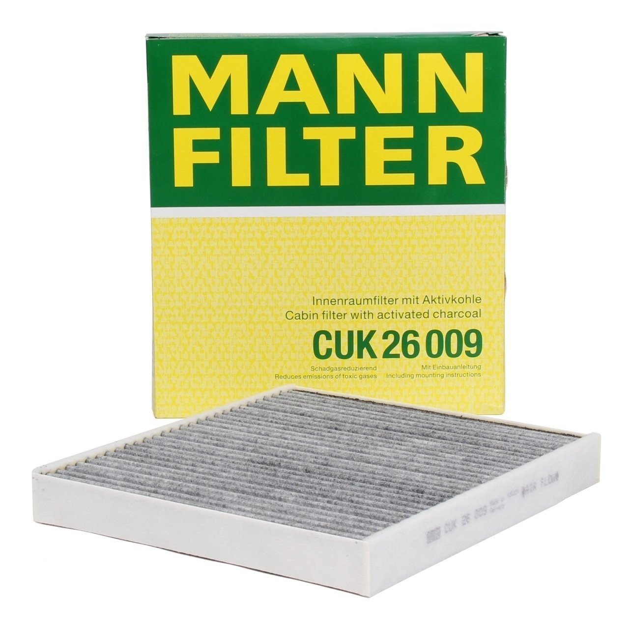 MANN CUK26009 | Skoda Superb 2015 Sonrası Polen Filtresi (CUK26009)