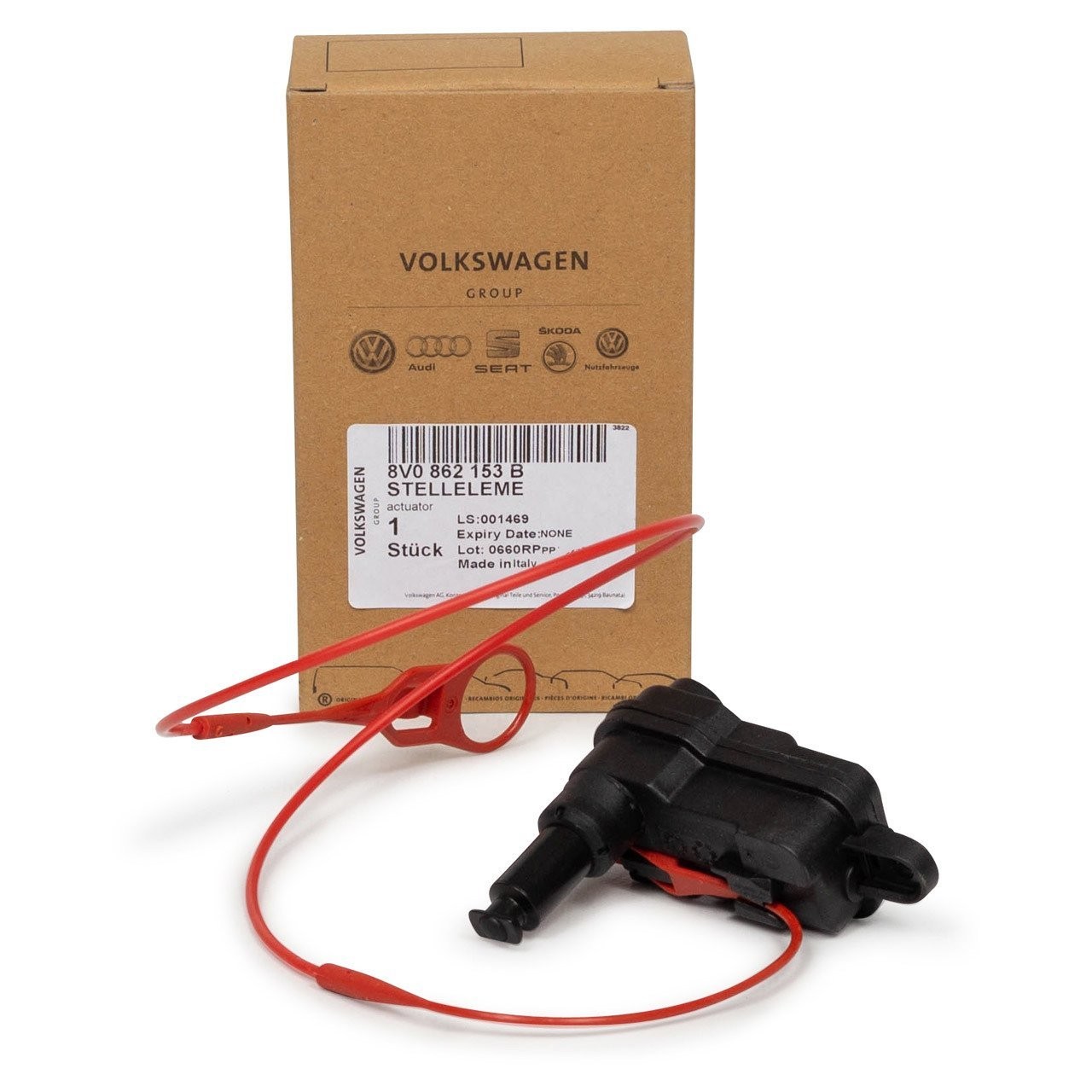 VAG / ORJINAL 8V0862153B | Audi Q3 2012-2014 Model Arası Yakıt Depo Kapak Motoru Orijinal