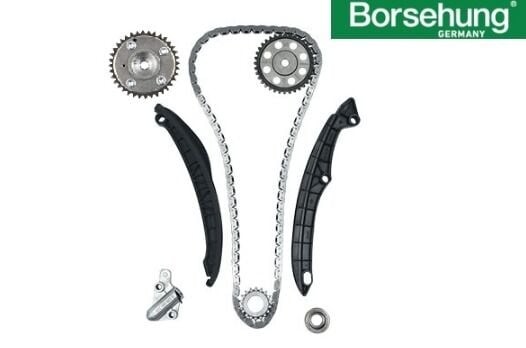 BORSEHUNG 03C198229BS1 | Volkswagen Scirocco 1.4 TSI CAX Motor Zincir Seti 8 Parça Konumlandırıcı Dahil