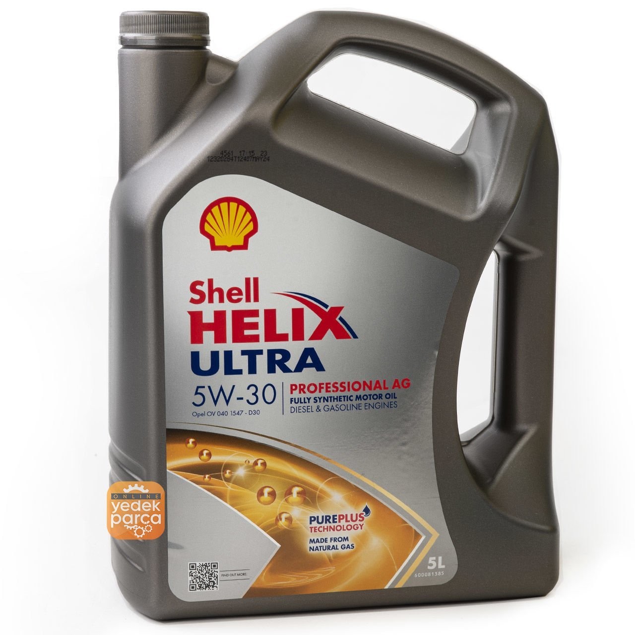 SHELL 5W30PRO | Helix Ultra Pro AG 5W/30 5 Litre DEXOS2-C3 DPF Onaylı Motor Yağı