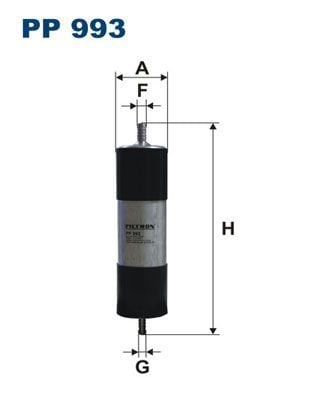 FILTRON PP993 | Mazot Filtresi 05-12 Aı.A6 2.0Tdi