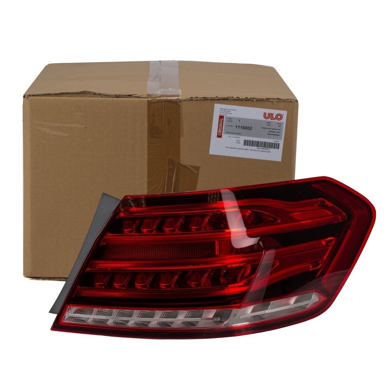 ULO 1116002 | Mercedes E Serisi W212 Kasa Sağ Arka Dış Stop Lambası LED
