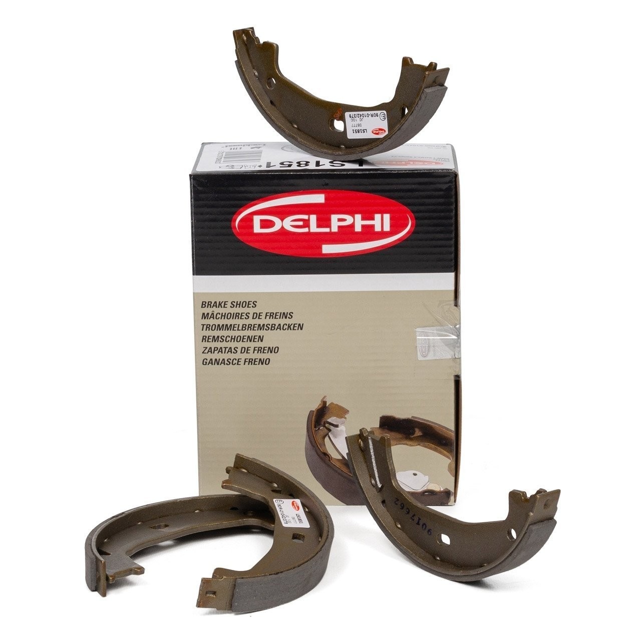 DELPHI LS1851 | Bmw 1 Serisi E87 Kasa El Fren Balata Takımı