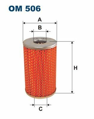 FILTRON OM506 | Yağ Filtresi W114 68-76 W115 68-77 W111 67-71 C123 77-80 S123 78-82
