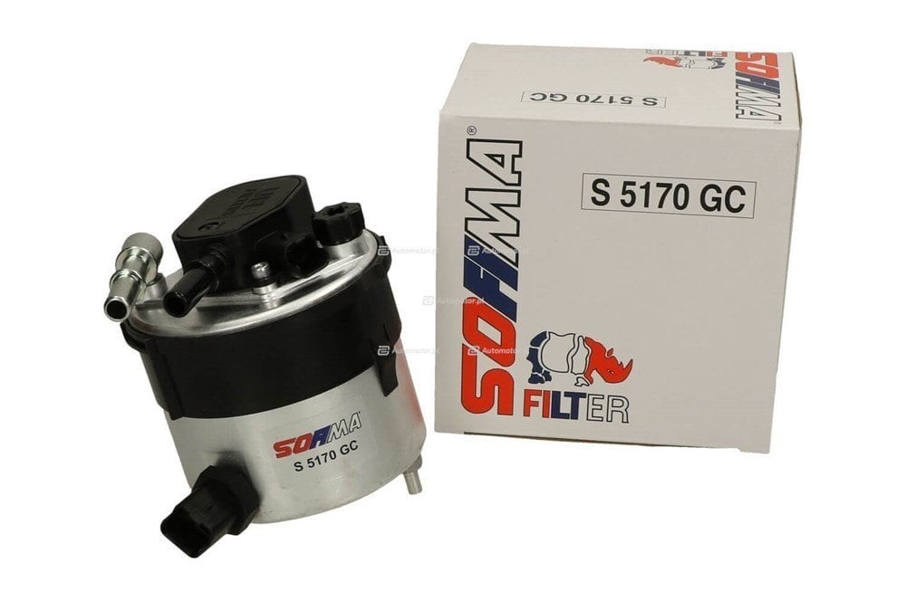UFI 5M5Q9155AA | Ford Fusion 2002-2013 1.6 TDCİ Mazot Filtresi (Yakıt Filtresi) Sofima Orijinal
