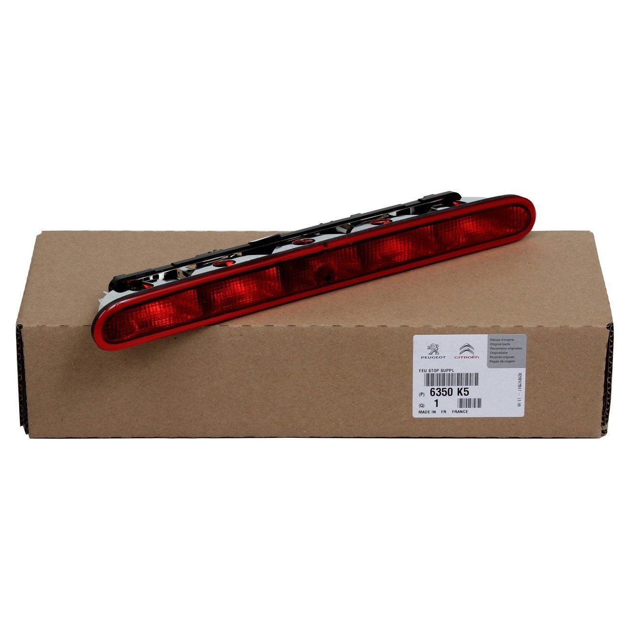PSA 6350.K5 | Peugeot 206+ 2010-2012 Bagaj Üstü 3.Stop Lambası Orijinal