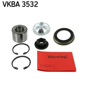 SKF VKBA3532 | Teker Rulmanı Arka Fiesta V 02-Focus 98-04 Fusion 01-/ Mazda 2 ABS Li
