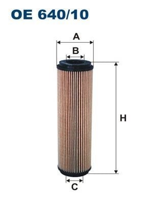 FILTRON OE640-10 | Yağ Filtresi 07-C-Seri (C180-C200) E-Seri