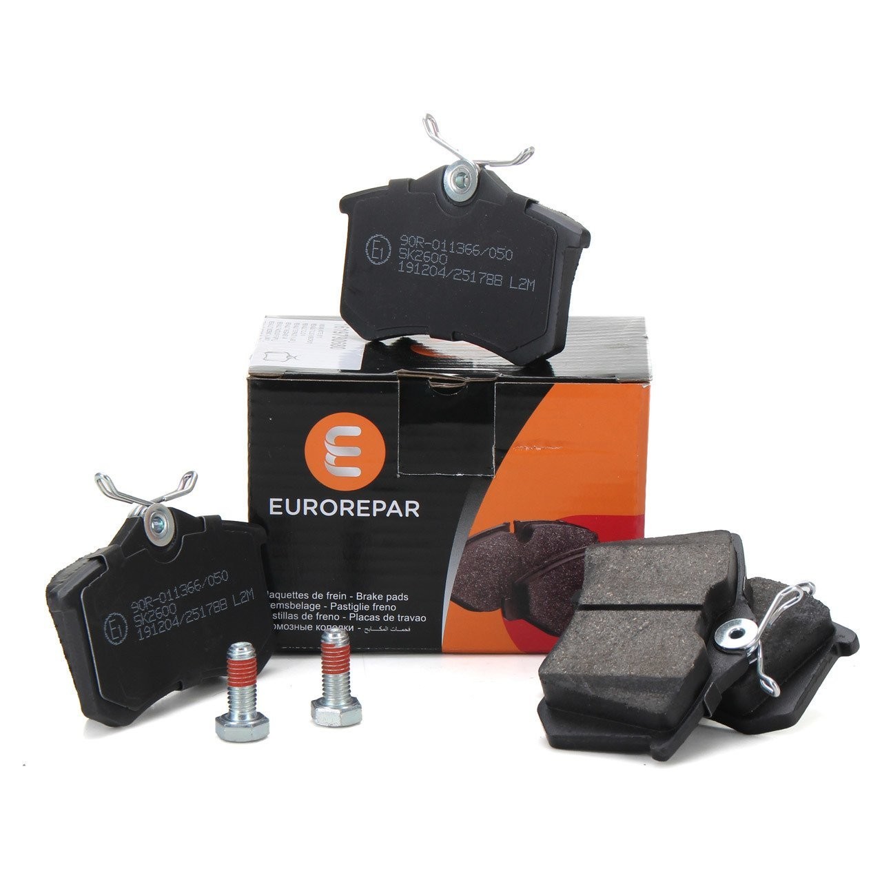 EUROREPAR 1619790680 | Citroen C2 2003-2009 Arka Fren Balata Takımı