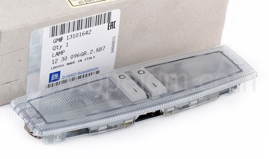 PSA 13101642 | Opel Zafira B Arka Okuma Tavan Lambası Gri Orijinal