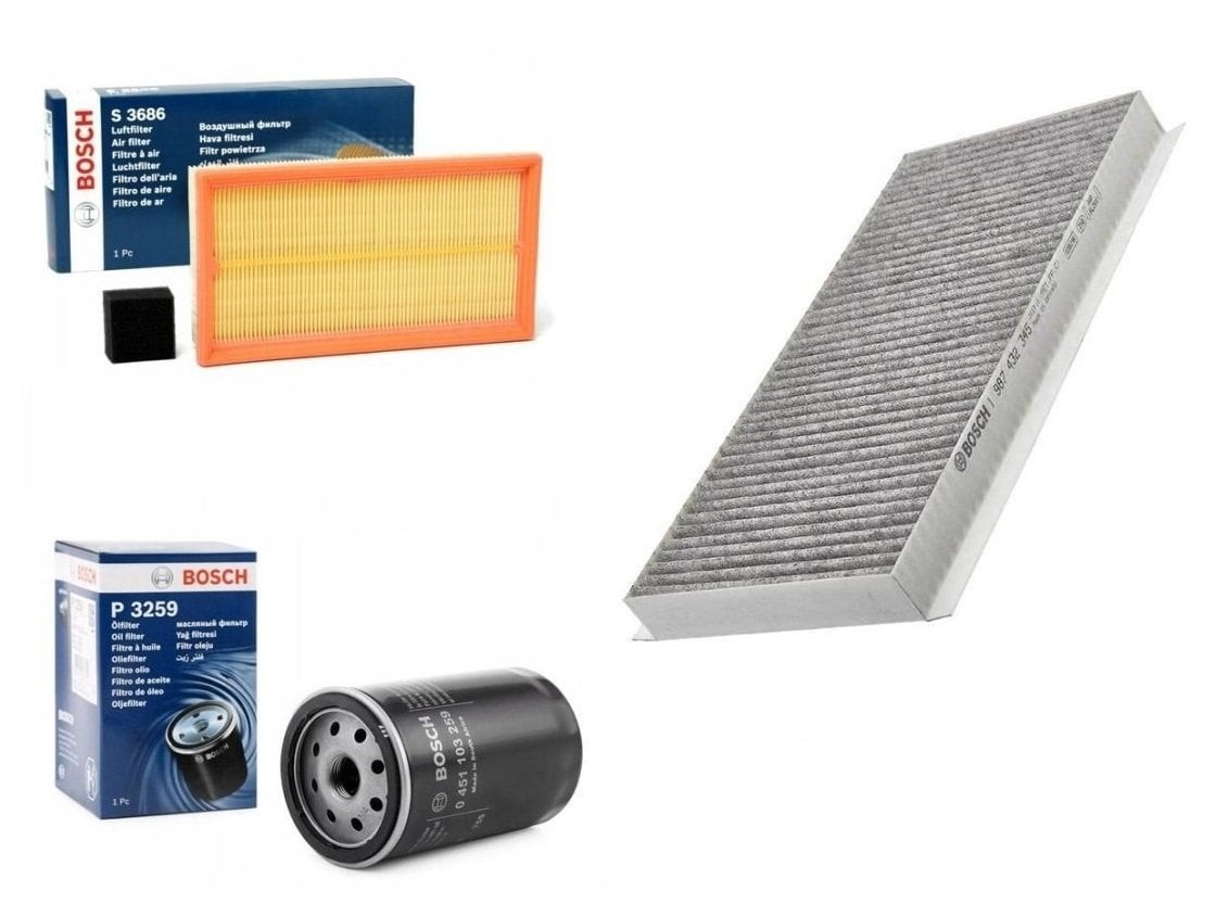 Ford Focus 2002-2004 1.6 Benzinli Periyodik Yağ Bakım Seti Bosch Marka