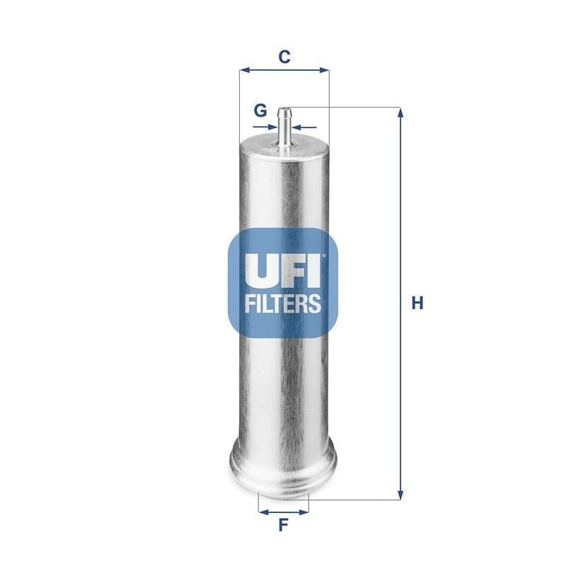 UFI 31.851.00 | Mazot Filtresi 06-1-Sero (E81-E87-E88-E82) 3-Seri (E90-E91-E92-E93)