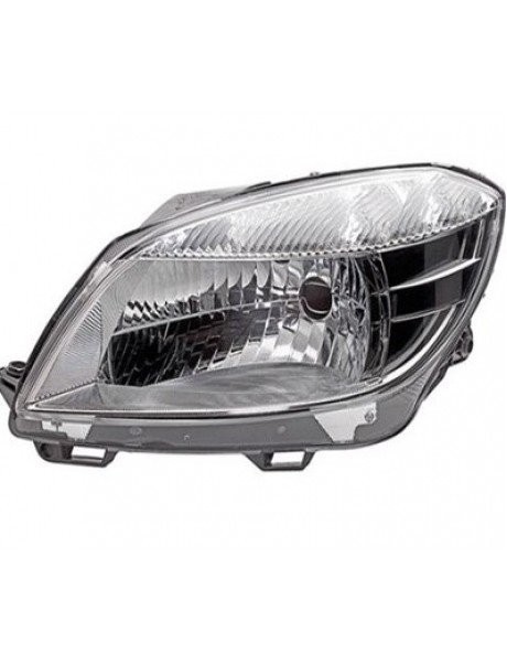 DEPO 665-1122LMLD-EM | Skoda Fabia 2011-2015 Model Arası Sol Far