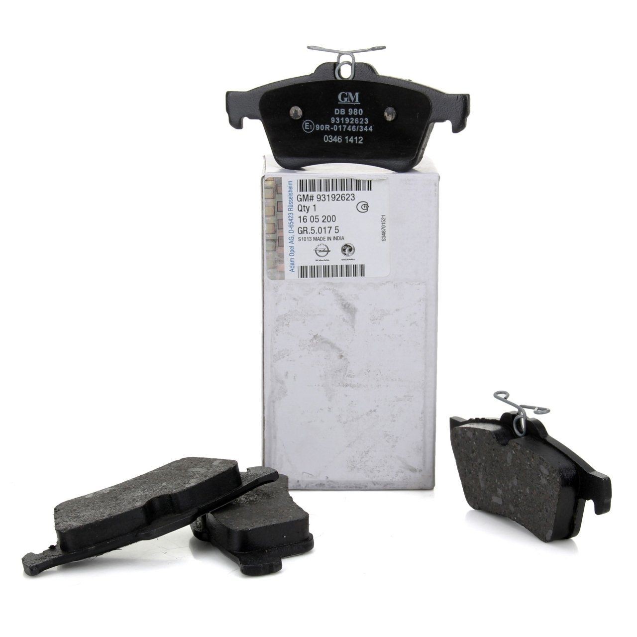 PSA 93192623 | Opel Vectra C Arka Fren Balata Takımı Orijinal