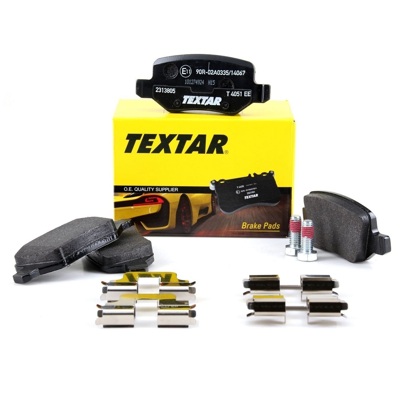 TEXTAR 2313805 | Mercedes W245 Kasa B150 Arka Fren Balata Takımı