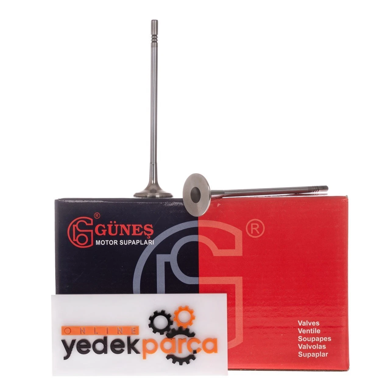 GÜNEŞ 4048-4049-1 | Opel Zafira B 1.6 Benzinli Çelik Subap Takımı Çelik Stelitli