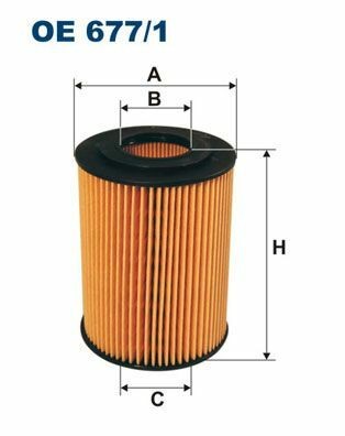 FILTRON OE677-1 | Yağ Filtresi 06-Sprinter