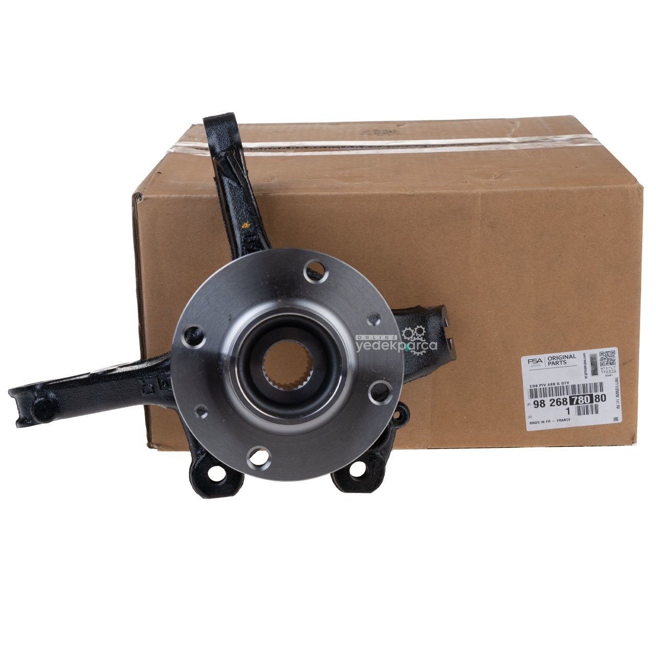 PSA 9826878080 | Opel Corsa F Ön Sol Aks Taşıyıcı Komple Orijinal