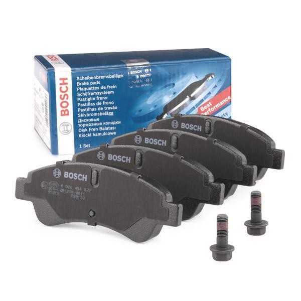 BOSCH 0986494027 | Peugeot 207 Ön Fren Balata Takımı