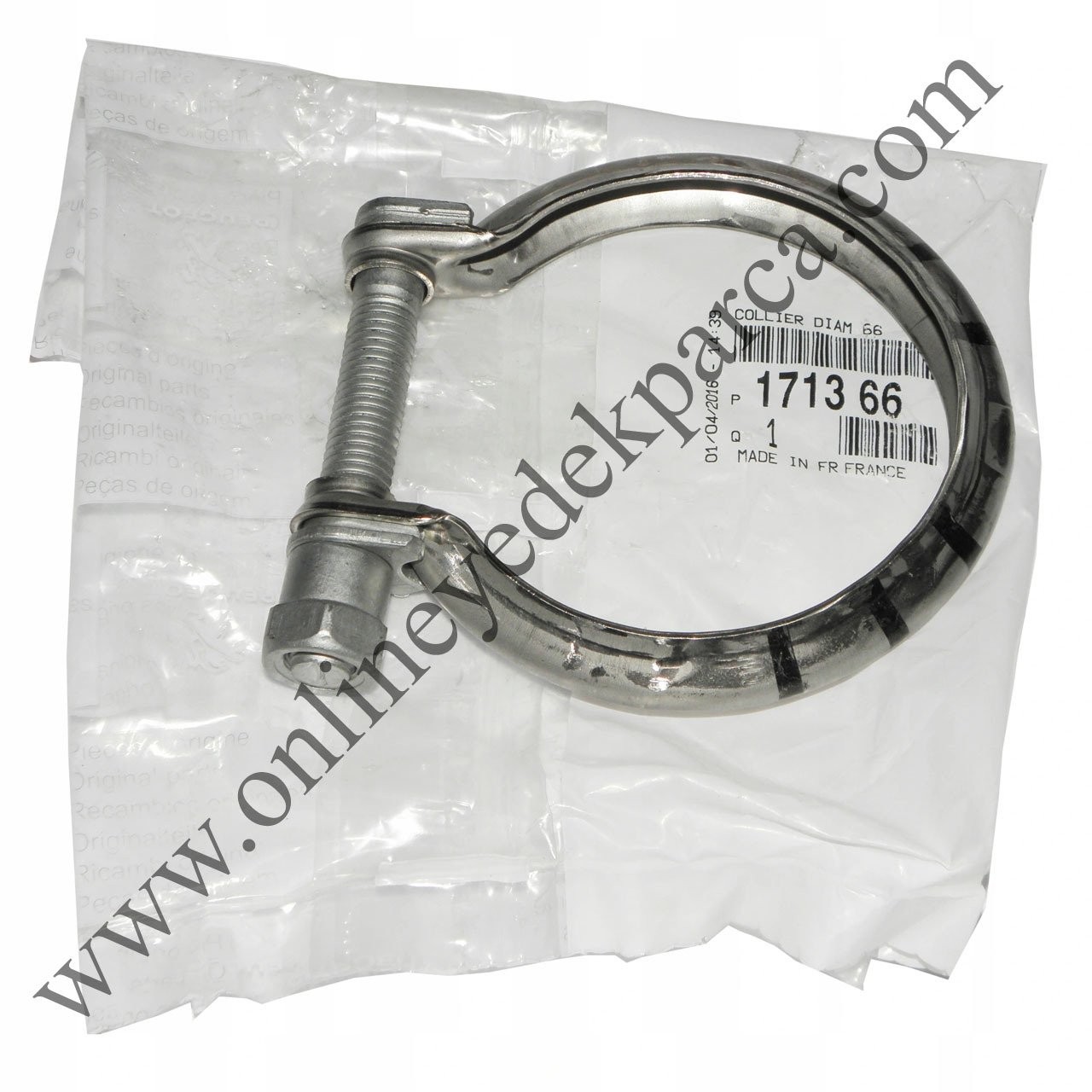 PSA 1713.66 | Citroen C4 Egzost Kelepçesi Orijinal