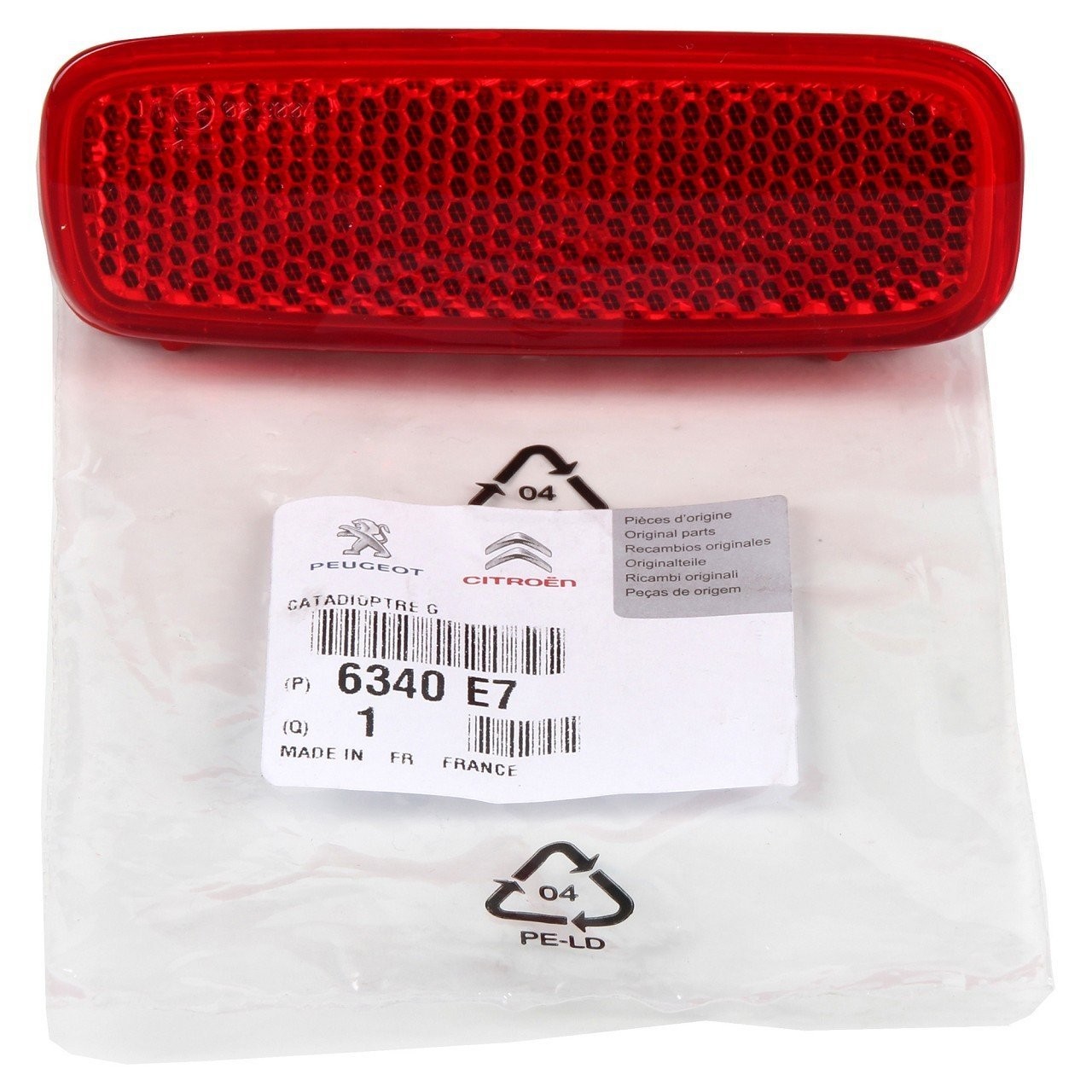 PSA 6340.E7 | Peugeot 206 Stw Arka Tampon Kedi Gözü Sol Orijinal
