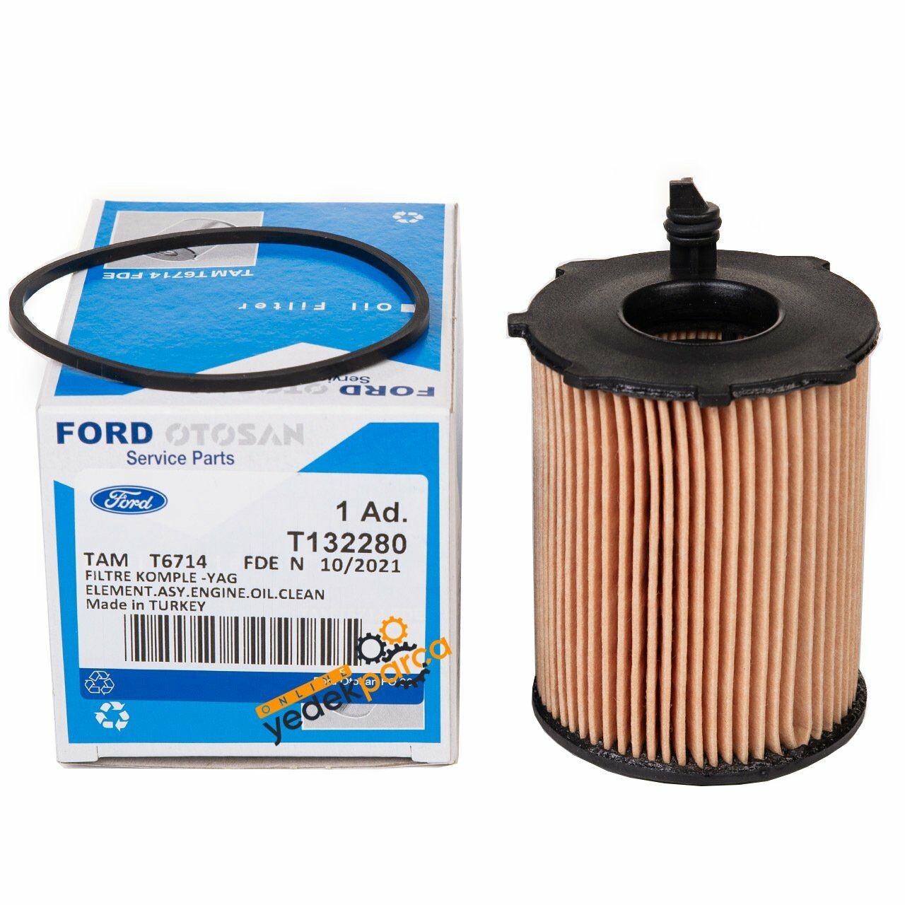 FORD OTOSAN TAMT6714FDE | Fusion 2003-2013 Dizel Yağ Filtresi Orjinal