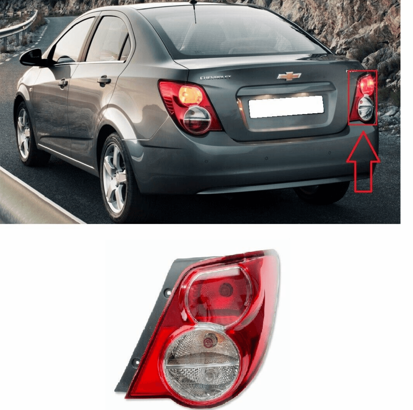 MOPAR (PSA) 96830976 | Sağ Stop Lambası Nb T300 Aveo