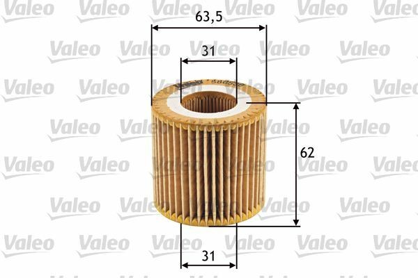 VALEO 586536 | Yağ Filtresi Polo 02-09 Fox 05-Touran / Cordoba 02-Toledo 02-Ibiza IV V 02-/ Fabia 02-09