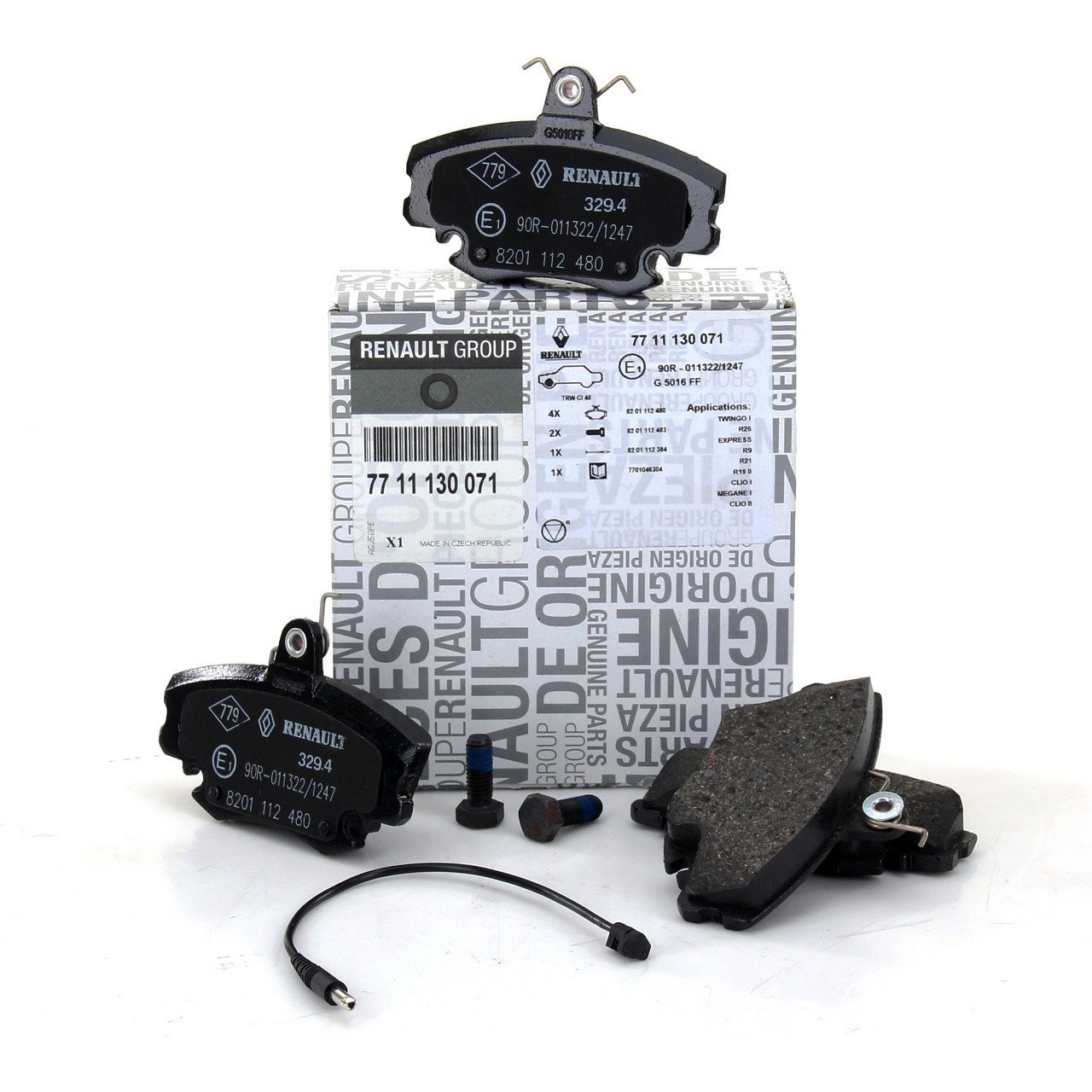 MAIS 7711130071 | Renault Symbol 2006-2008 Ön Fren Balata Takımı