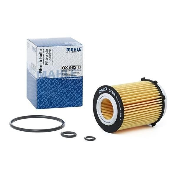 MAHLE OX982D | Mercedes W176 Kasa A180 Yağ Filtresi