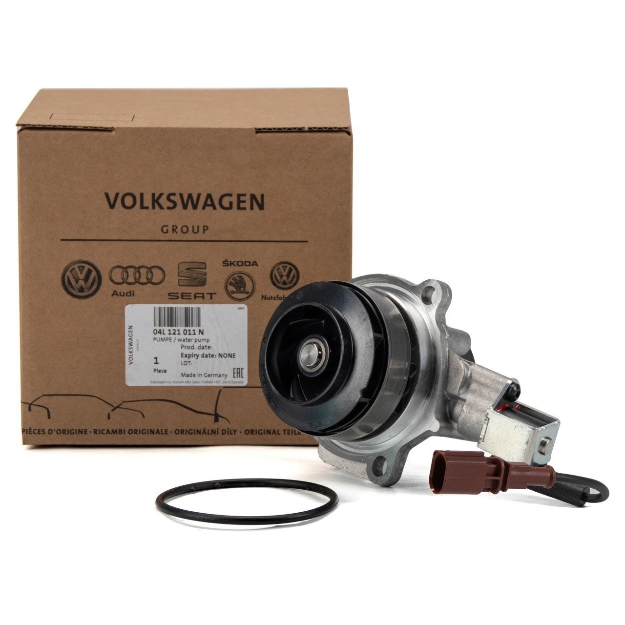 VAG / ORJINAL 04L121011N | Audi A4 2016 Model Sonrası 2.0 Dizel Sensörlü Devirdaim Su Pompası Orijinal