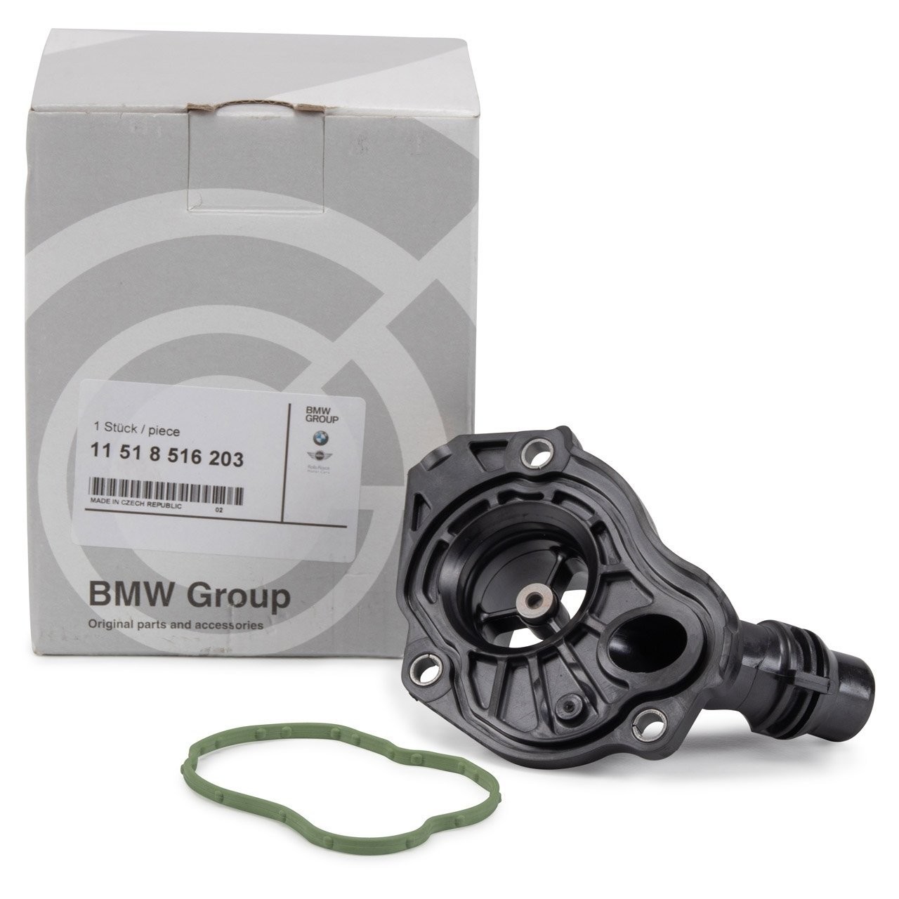 BMW 11518516203 | 5 Serisi F10 520d Termostat Kapağı Orijinal (11518516203)