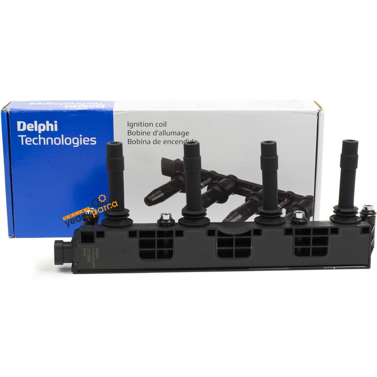 DELPHI CE10000-12B1 | Opel Corsa C 1.4 Ecotec (Z14XE) Ateşleme Bobini