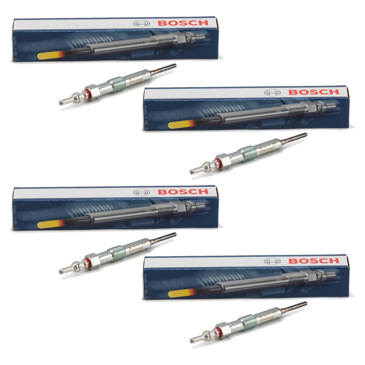 BOSCH 0250403012 | Renault Clio 3 2010-2015 1.5 dCi Dizel Isıtma Buji Takımı