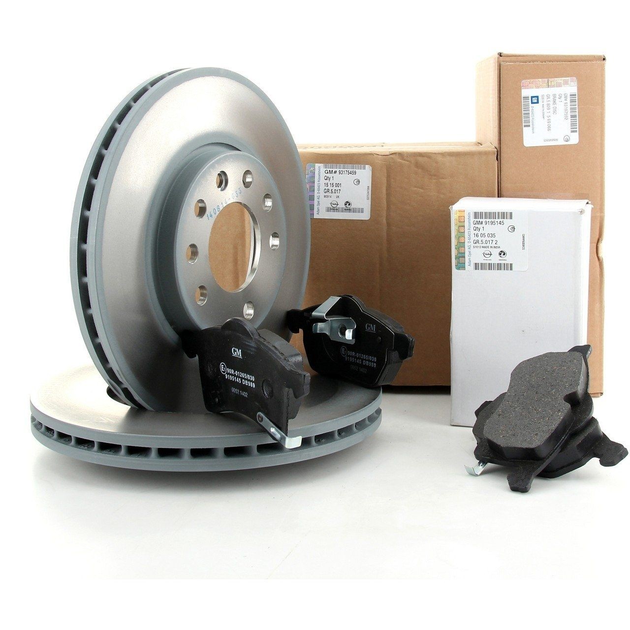 PSA 1682888880 | Opel Astra G Ön Disk Balata Takımı 5 Bijon Orijinal
