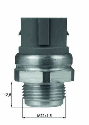 MAHLE TSW48D | Fan Müşürü (VW: Golf III-IV)