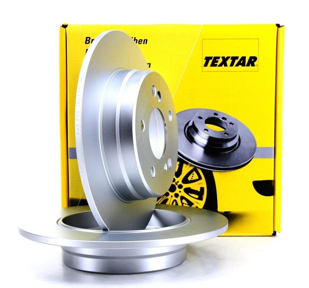 TEXTAR 92072703 | Mercedes W209 CLK 200 Arka Fren Disk Takımı Spor Paket