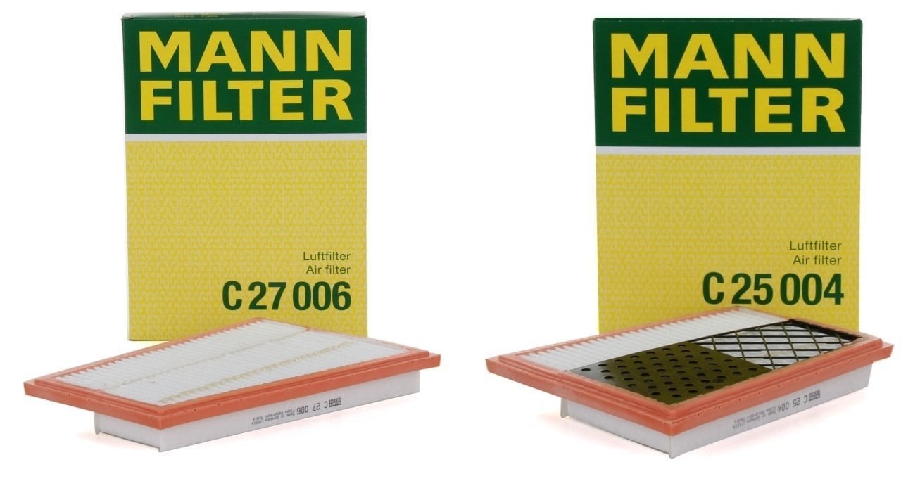 Mercedes Benz W164 ML 280 CDI Hava Filtre Takımı Mann Marka